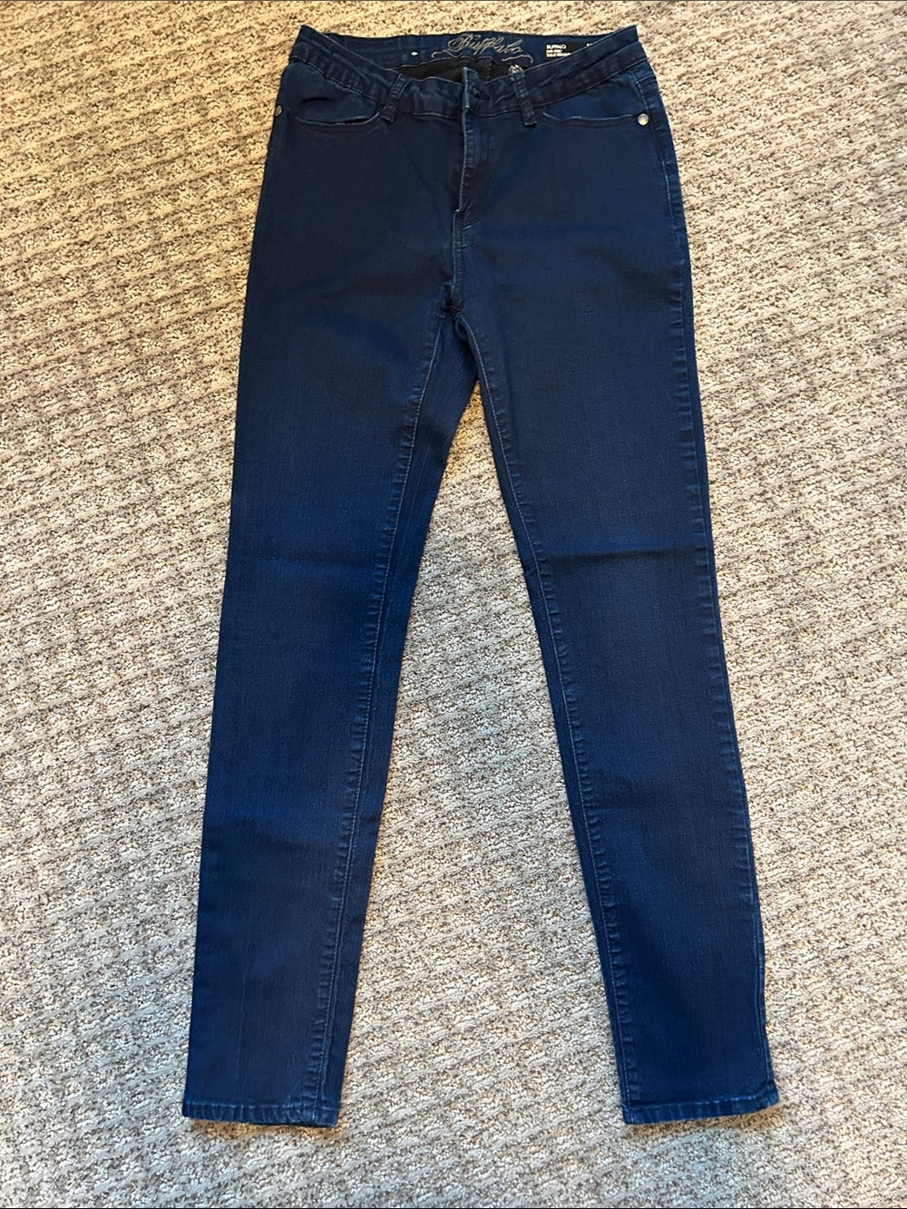 Buffalo David Bitton Women's Skinny Jeans in Dark Blue